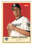 Brian Lawrence - San Diego Padres (MLB Baseball Card) 2005 Fleer Tradition # 276 Mint
