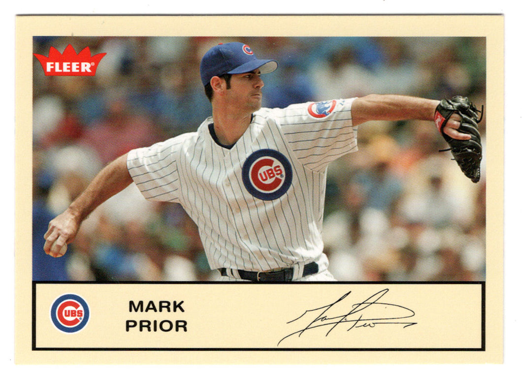 Mark Prior - Chicago Cubs (MLB Baseball Card) 2005 Fleer Tradition # 282 Mint