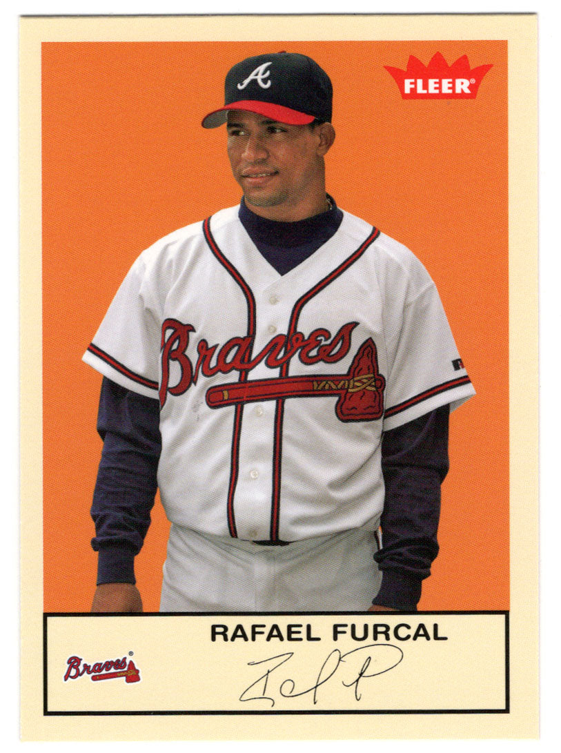 Rafael Furcal - Atlanta Braves (MLB Baseball Card) 2005 Fleer Tradition # 287 Mint