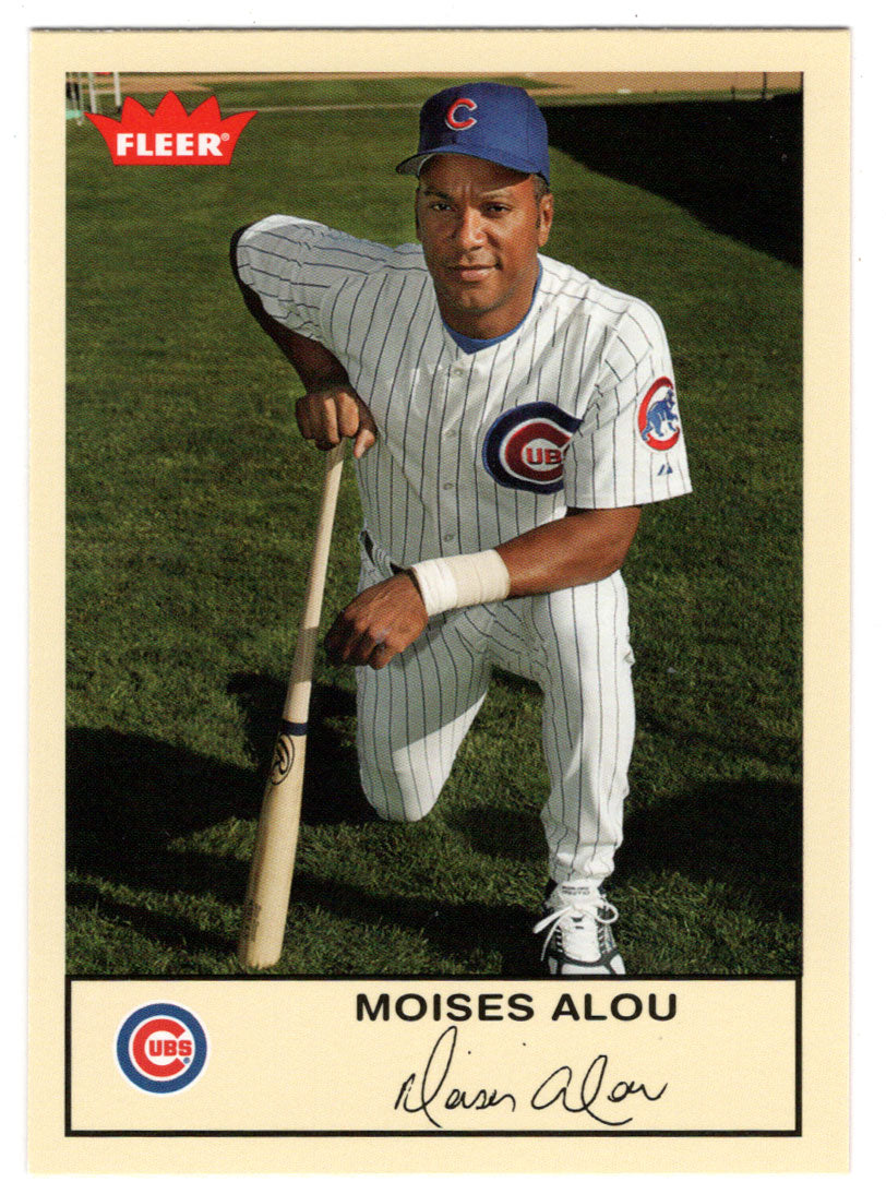 Moises Alou - Chicago Cubs (MLB Baseball Card) 2005 Fleer Tradition # 289 Mint