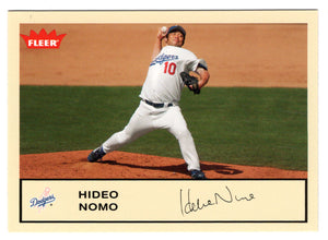Hideo Nomo - Los Angeles Dodgers (MLB Baseball Card) 2005 Fleer Tradition # 292 Mint
