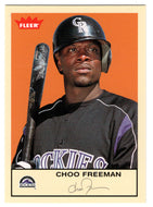Choo Freeman - Colorado Rockies (MLB Baseball Card) 2005 Fleer Tradition # 294 Mint