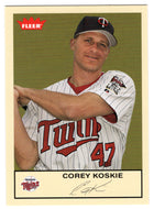 Corey Koskie - Minnesota Twins (MLB Baseball Card) 2005 Fleer Tradition # 297 Mint
