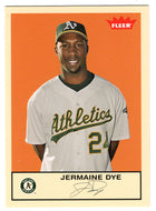 Jermaine Dye - Oakland Athletics (MLB Baseball Card) 2005 Fleer Tradition # 298 Mint