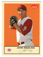 John Riedling - Cincinnati Reds (MLB Baseball Card) 2005 Fleer Tradition # 299 Mint