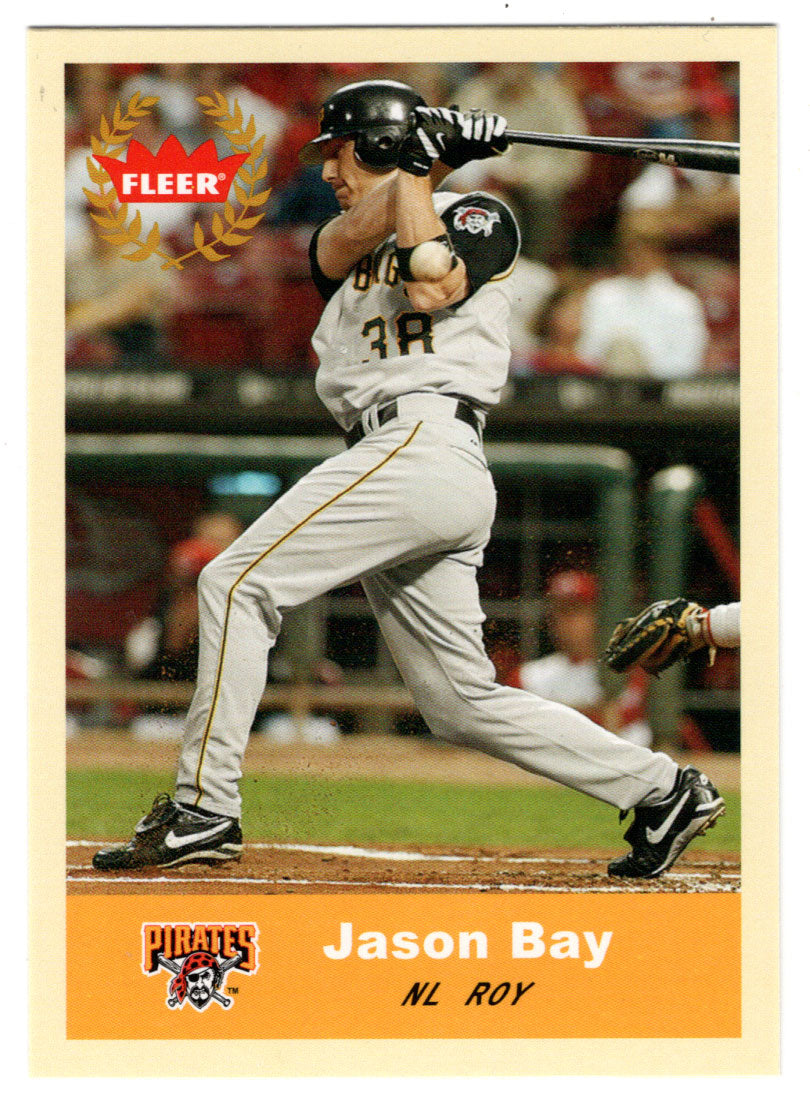 Jason Bay - Pittsburgh Pirates - Award Winner (MLB Baseball Card) 2005 Fleer Tradition # 335 Mint