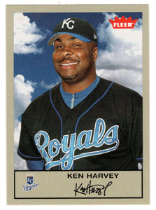 Ken Harvey - Kansas City Royals - Gray Backs (MLB Baseball Card) 2005 Fleer Tradition # 53 Mint