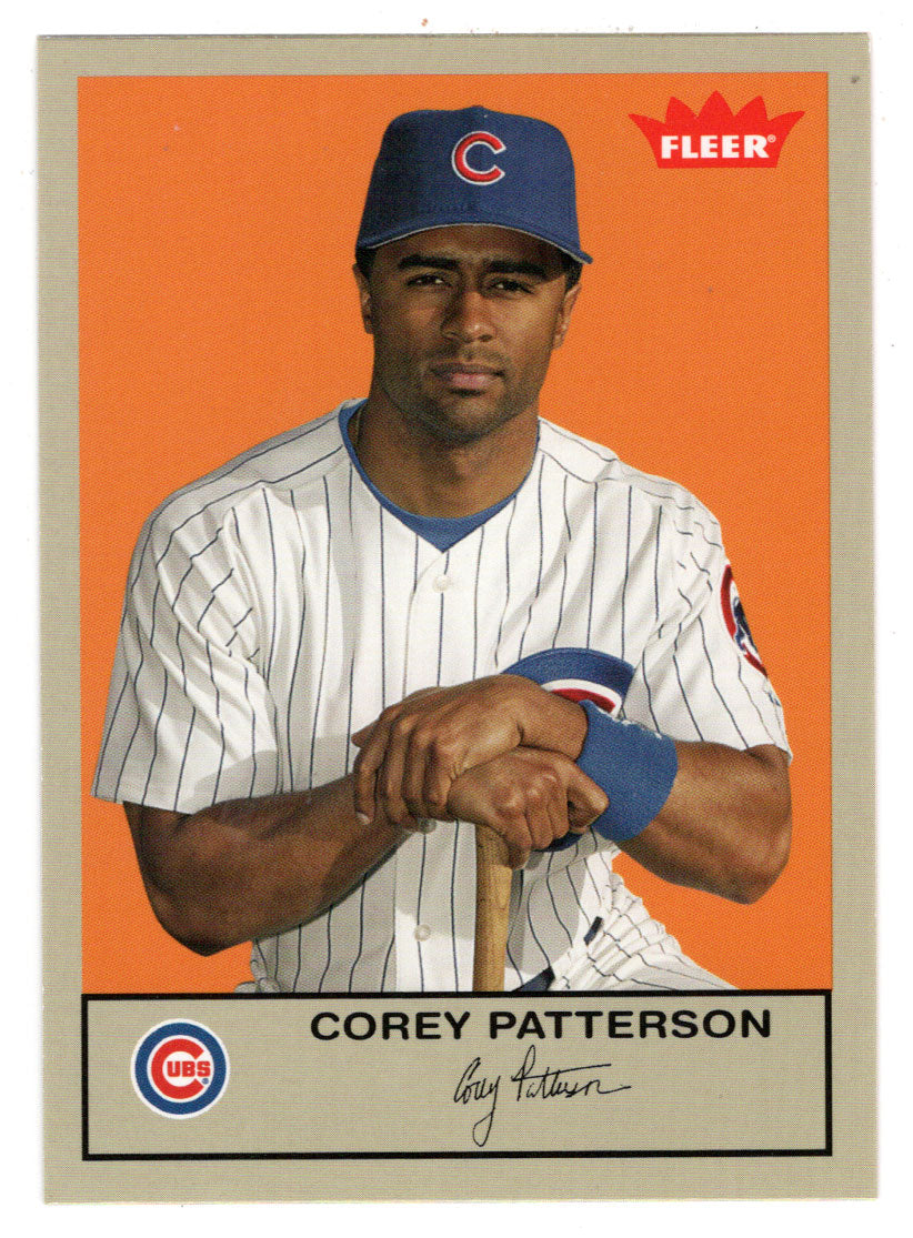 Corey Patterson - Chicago Cubs - Gray Backs (MLB Baseball Card) 2005 Fleer Tradition # 86 Mint