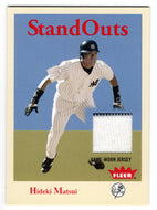 Hideki Matsui - New York Yankees - Standouts Jersey (MLB Baseball Card) 2005 Fleer Tradition # HM Mint