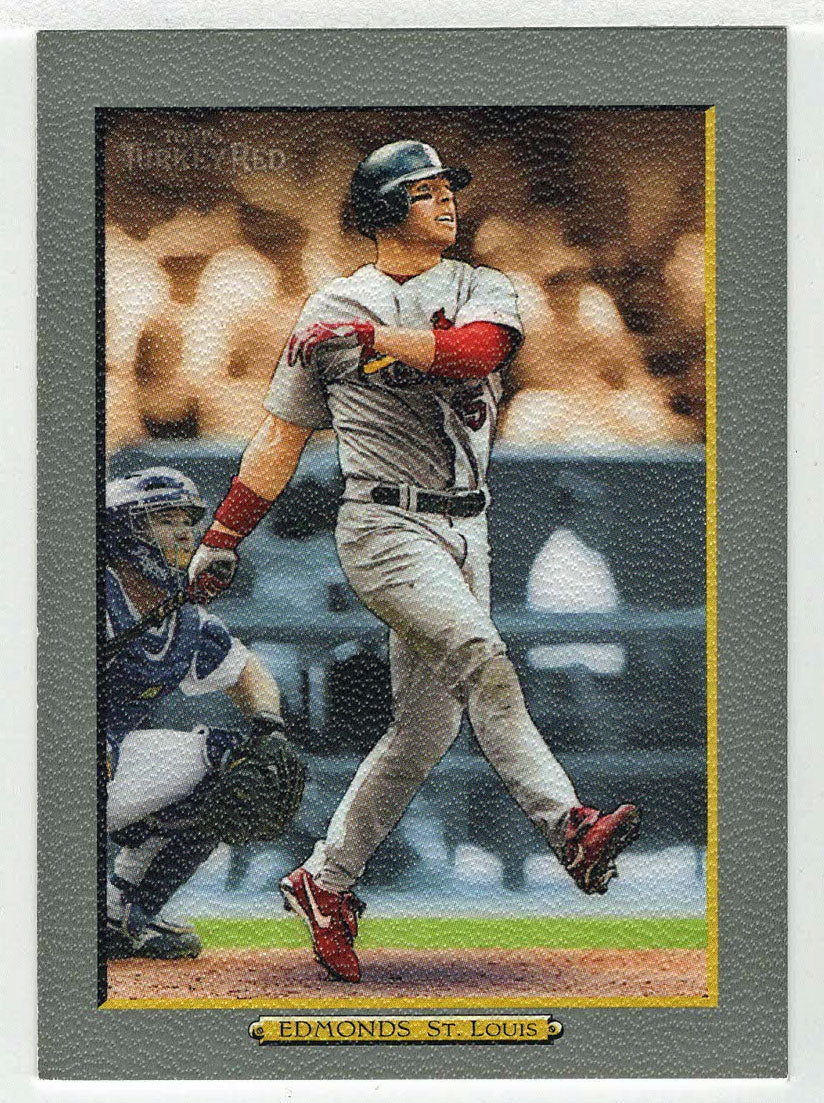 Jim Edmonds - St. Louis Cardinals (MLB Baseball Card) 2005 Topps Turkey Red # 3 Mint