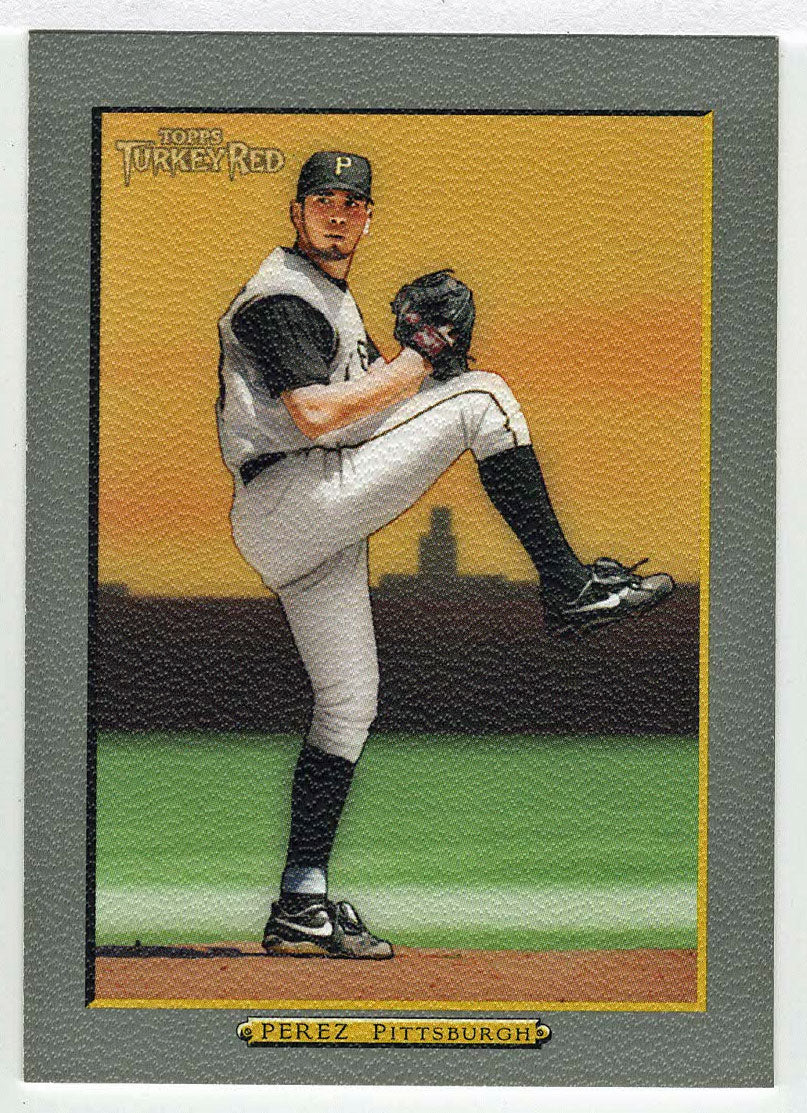 Oliver Perez - Pittsburgh Pirates (MLB Baseball Card) 2005 Topps Turkey Red # 13 Mint