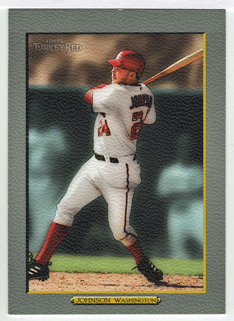 Nick Johnson - Washington Nationals (MLB Baseball Card) 2005 Topps Turkey Red # 31 Mint