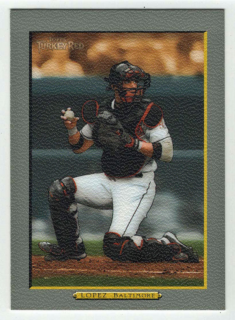 Javy Lopez - Baltimore Orioles (MLB Baseball Card) 2005 Topps Turkey Red # 63 Mint