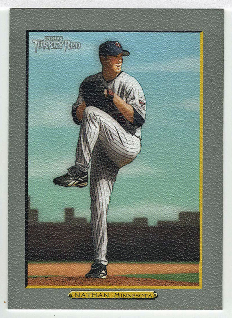 Joe Nathan - Minnesota Twins (MLB Baseball Card) 2005 Topps Turkey Red # 101 Mint