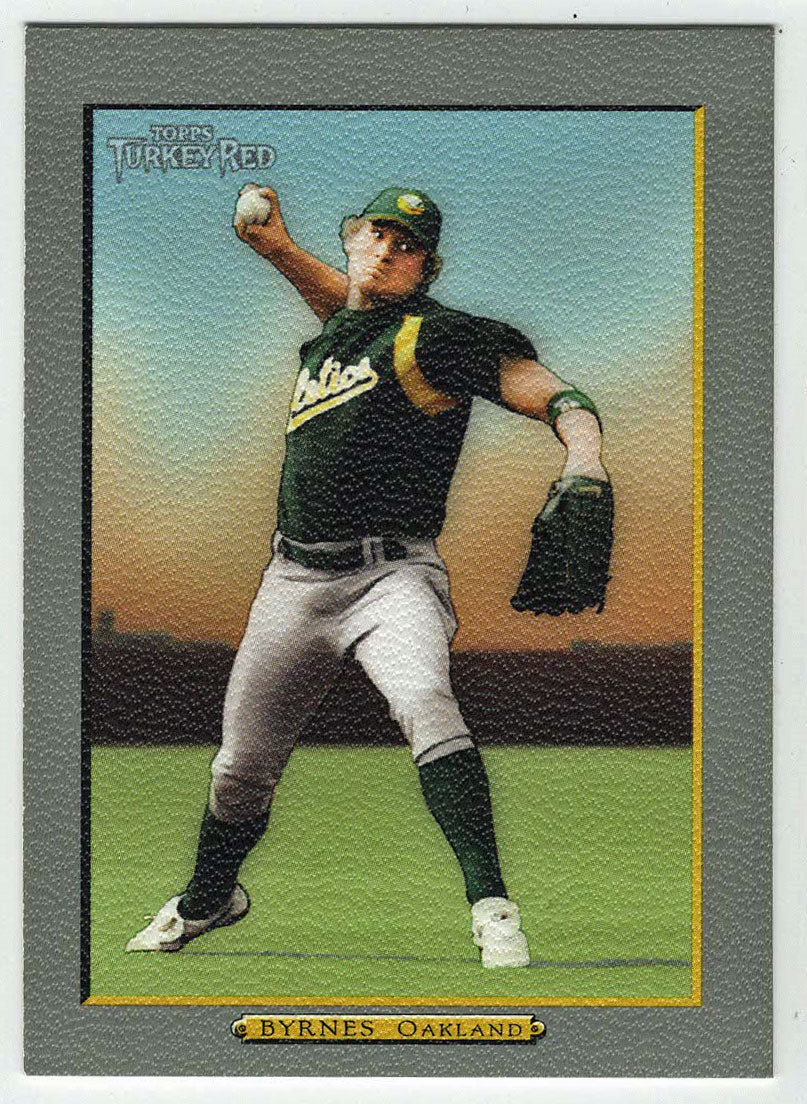 Eric Byrnes - Oakland Athletics (MLB Baseball Card) 2005 Topps Turkey Red # 109 Mint