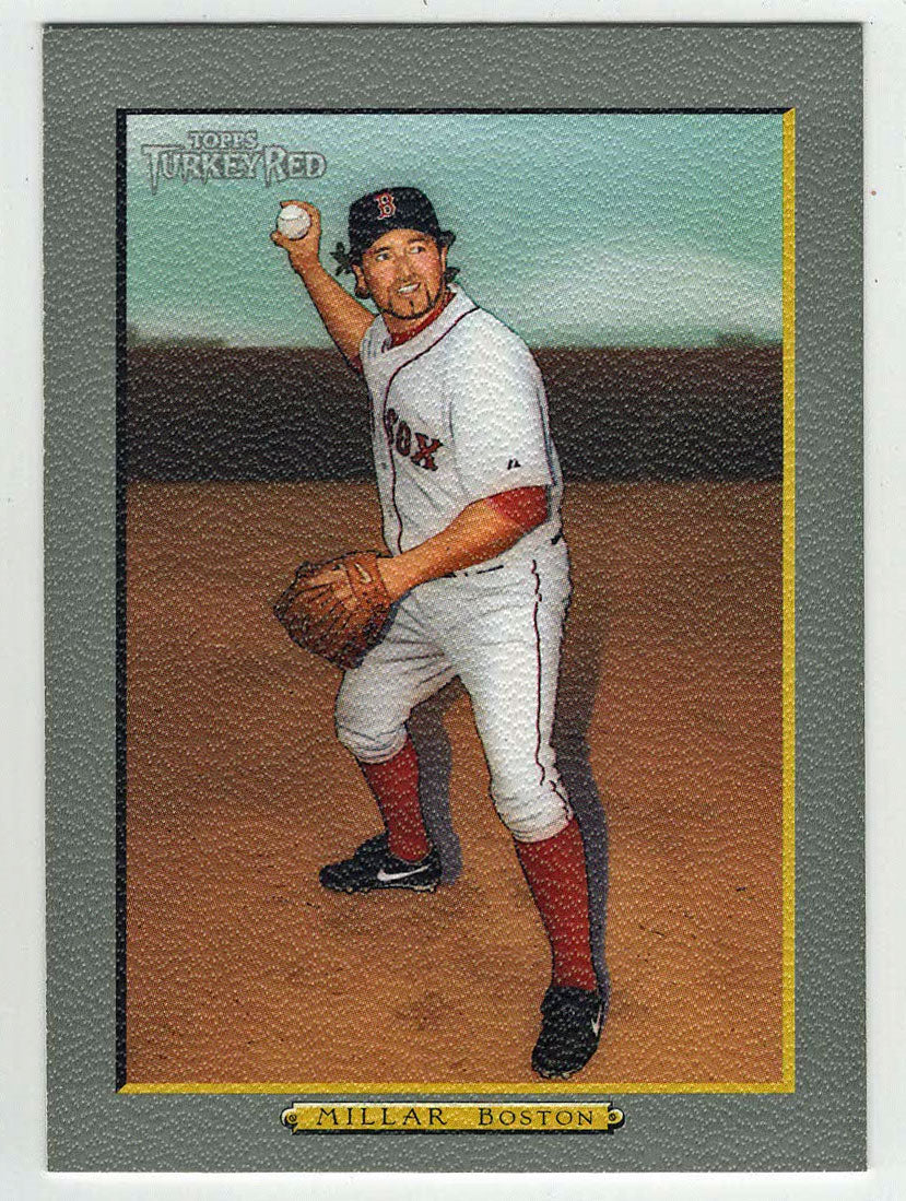 Kevin Millar - Boston Red Sox (MLB Baseball Card) 2005 Topps Turkey Red # 124 Mint