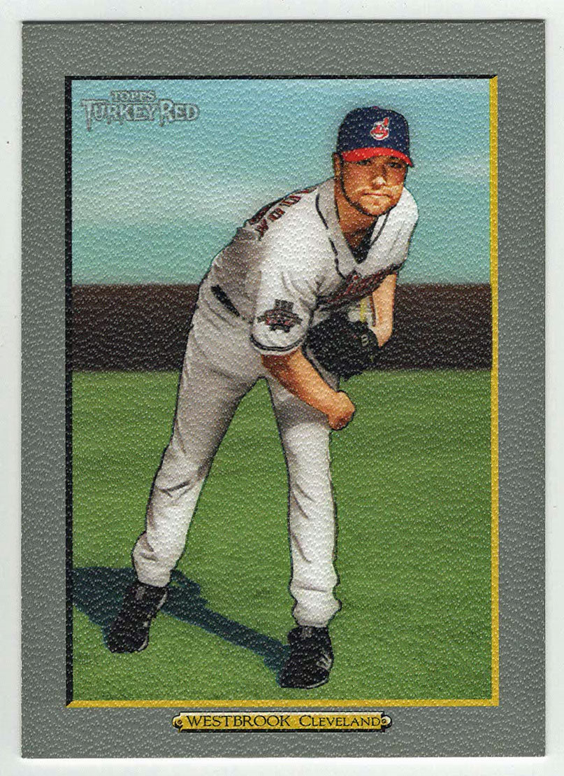 Jake Westbrook - Cleveland Indians (MLB Baseball Card) 2005 Topps Turkey Red # 156 Mint