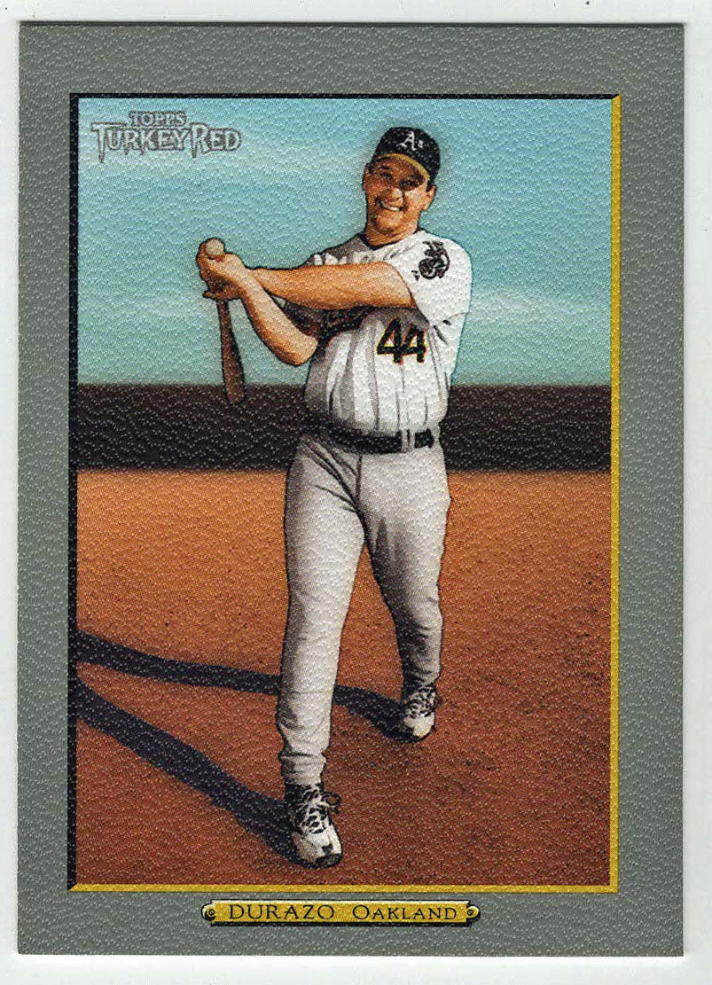 Erubiel Durazo - Oakland Athletics (MLB Baseball Card) 2005 Topps Turkey Red # 187 Mint