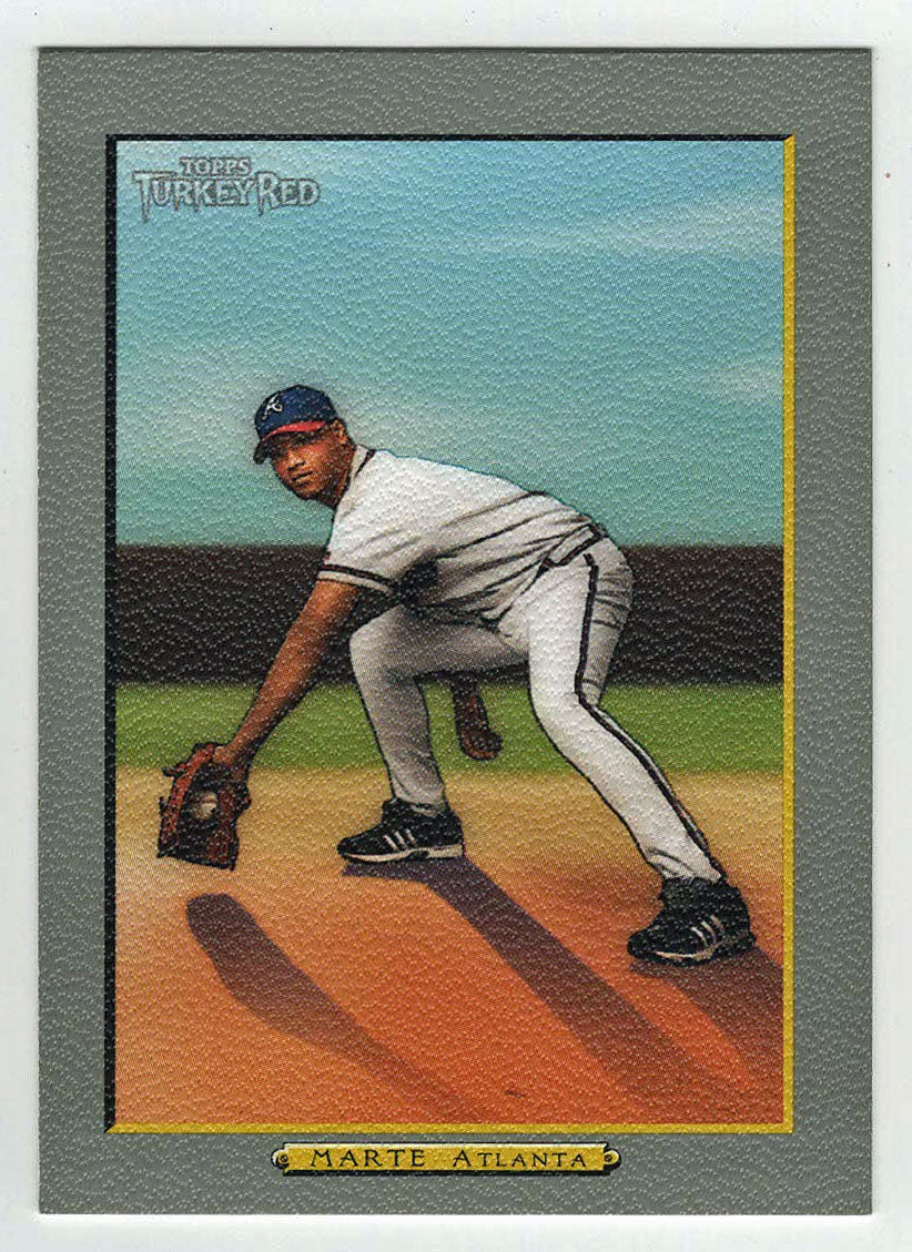 Andy Marte -  Atlanta Braves (MLB Baseball Card) 2005 Topps Turkey Red # 202 Mint