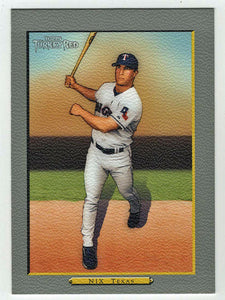 Laynce Nix - Texas Rangers (MLB Baseball Card) 2005 Topps Turkey Red # 210 Mint