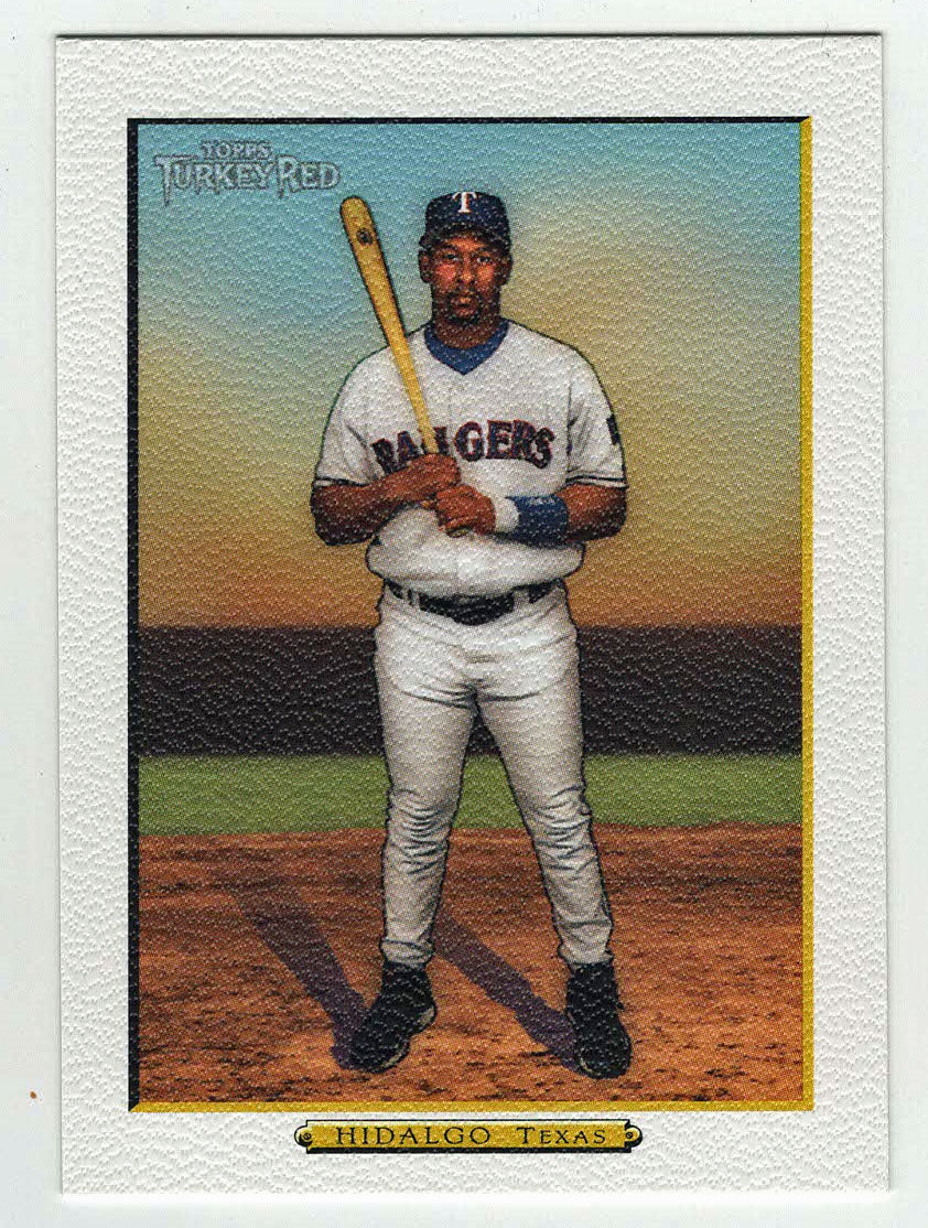 Richard Hidalgo - Texas Rangers - White Edition (MLB Baseball Card) 2005 Topps Turkey Red # 197 Mint