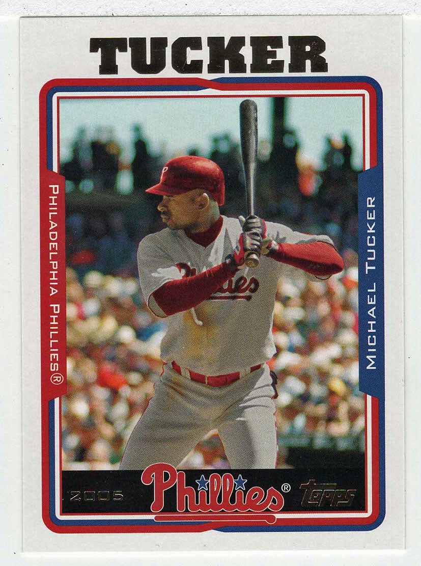 Michael Tucker - Philadelphia Phillies (MLB Baseball Card) 2005 Topps Update # 4 Mint