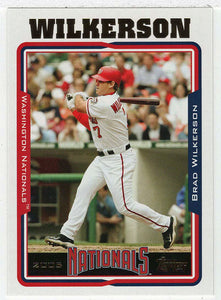 Brad Wilkerson - Washington Nationals (MLB Baseball Card) 2005 Topps Update # 13 Mint