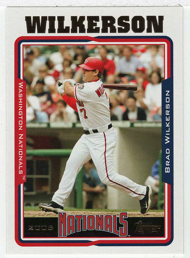 Brad Wilkerson - Washington Nationals (MLB Baseball Card) 2005 Topps Update # 13 Mint