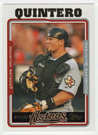Humberto Quintero - Houston Astros (MLB Baseball Card) 2005 Topps Update # 18 Mint