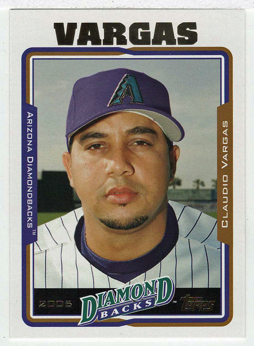 Claudio Vargas - Arizona Diamondbacks (MLB Baseball Card) 2005 Topps Update # 29 Mint