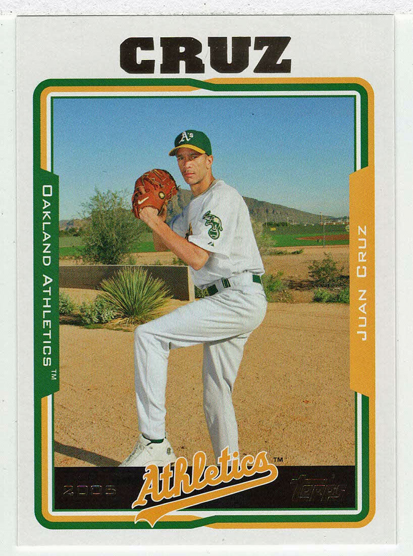 Juan Cruz - Oakland Athletics (MLB Baseball Card) 2005 Topps Update # 32 Mint