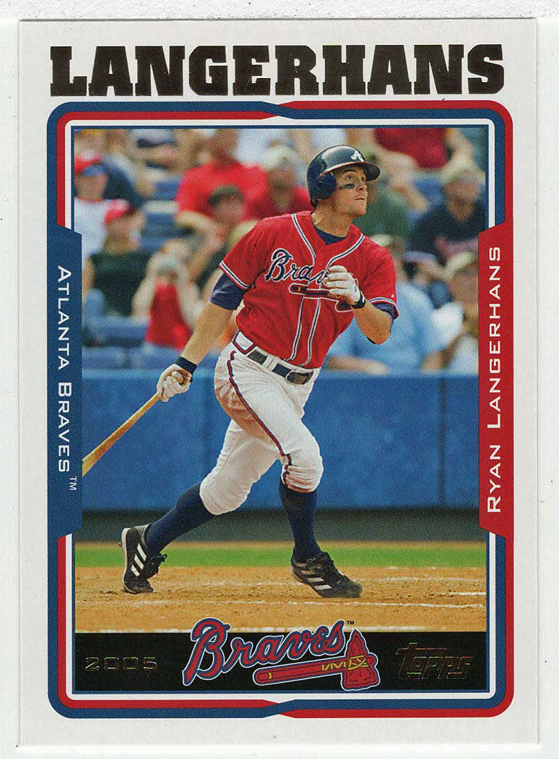 Ryan Langerhans - Atlanta Braves (MLB Baseball Card) 2005 Topps Update # 36 Mint