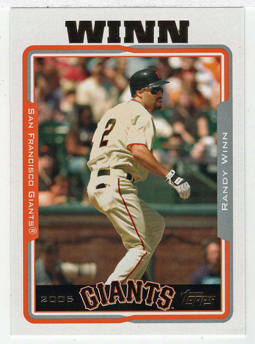 Randy Winn - San Francisco Giants (MLB Baseball Card) 2005 Topps Update # 37 Mint