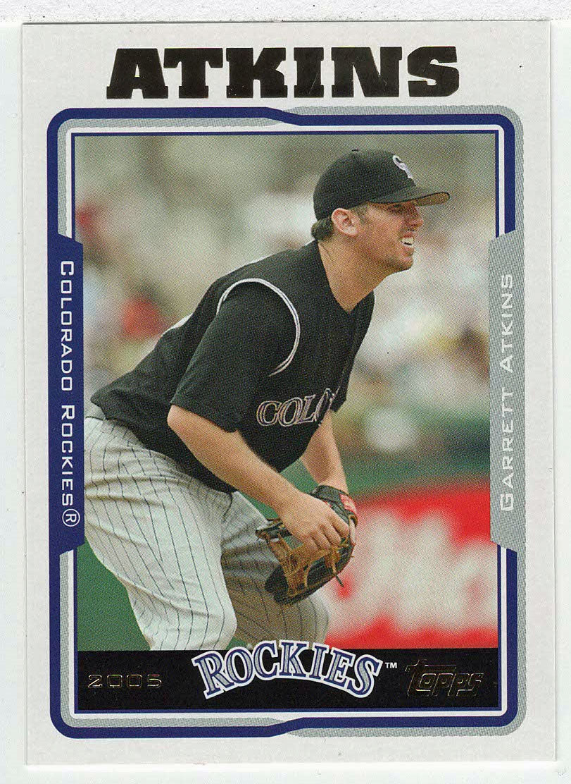 Garrett Atkins - Colorado Rockies (MLB Baseball Card) 2005 Topps Update # 39 Mint