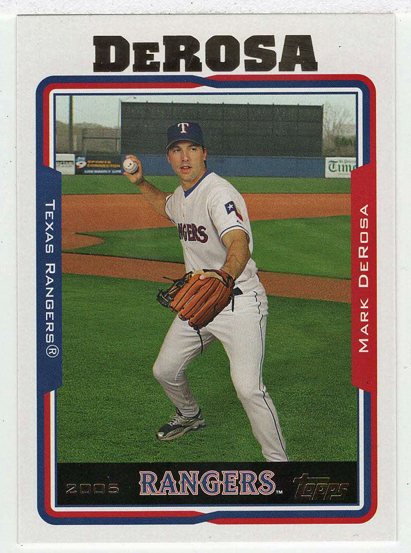 Mark DeRosa - Texas Rangers (MLB Baseball Card) 2005 Topps Update # 42 Mint