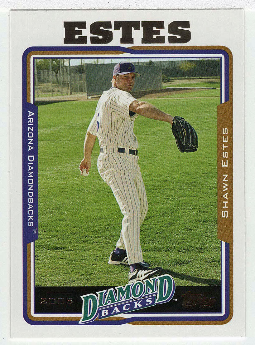 Shawn Estes - Arizona Diamondbacks (MLB Baseball Card) 2005 Topps Update # 48 Mint