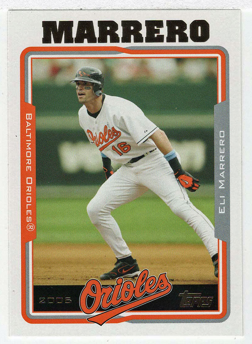 Eli Marrero - Baltimore Orioles (MLB Baseball Card) 2005 Topps Update # 49 Mint