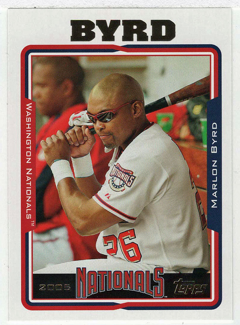 Marlon Byrd - Washington Nationals (MLB Baseball Card) 2005 Topps Update # 55 Mint
