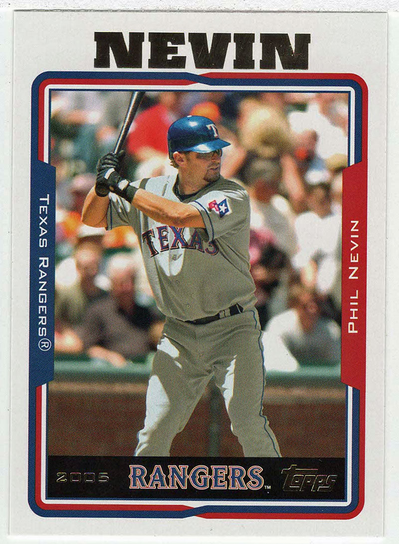 Phil Nevin - Texas Rangers (MLB Baseball Card) 2005 Topps Update # 61 Mint