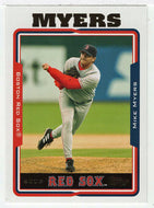 Mike Myers - Boston Red Sox (MLB Baseball Card) 2005 Topps Update # 76 Mint