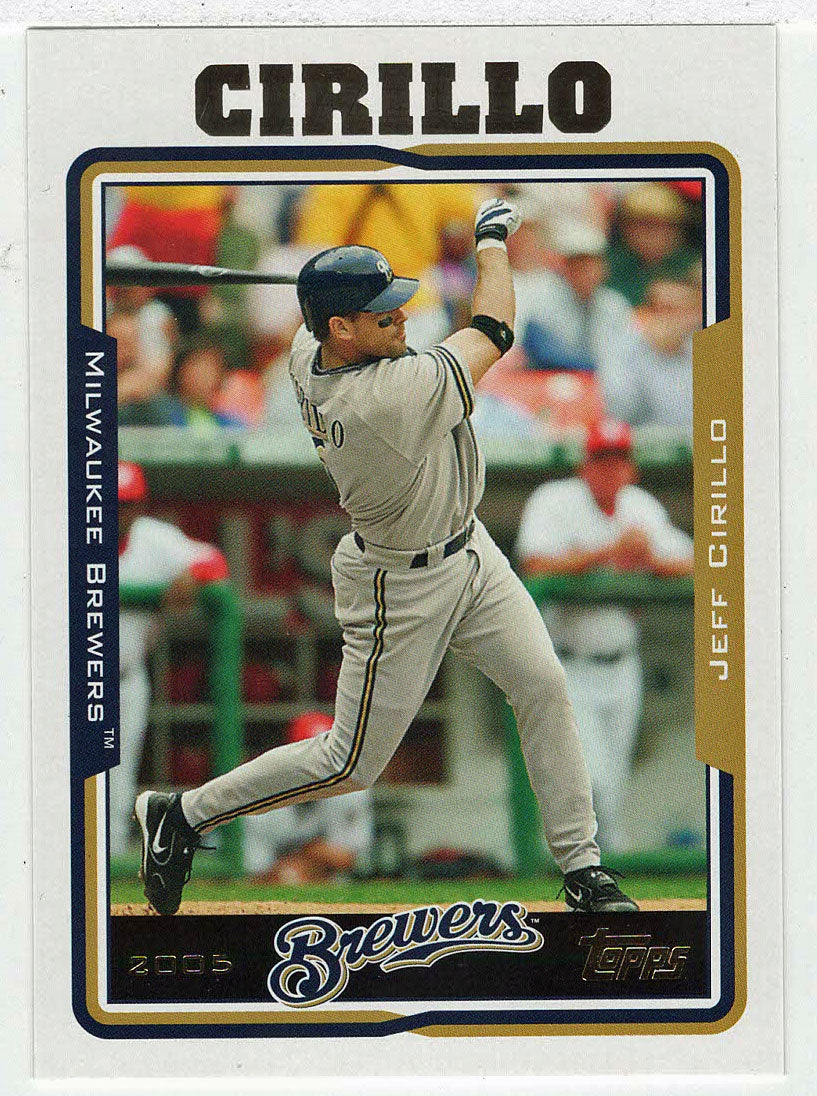 Jeff Cirillo - Milwaukee Brewers (MLB Baseball Card) 2005 Topps Update # 77 Mint