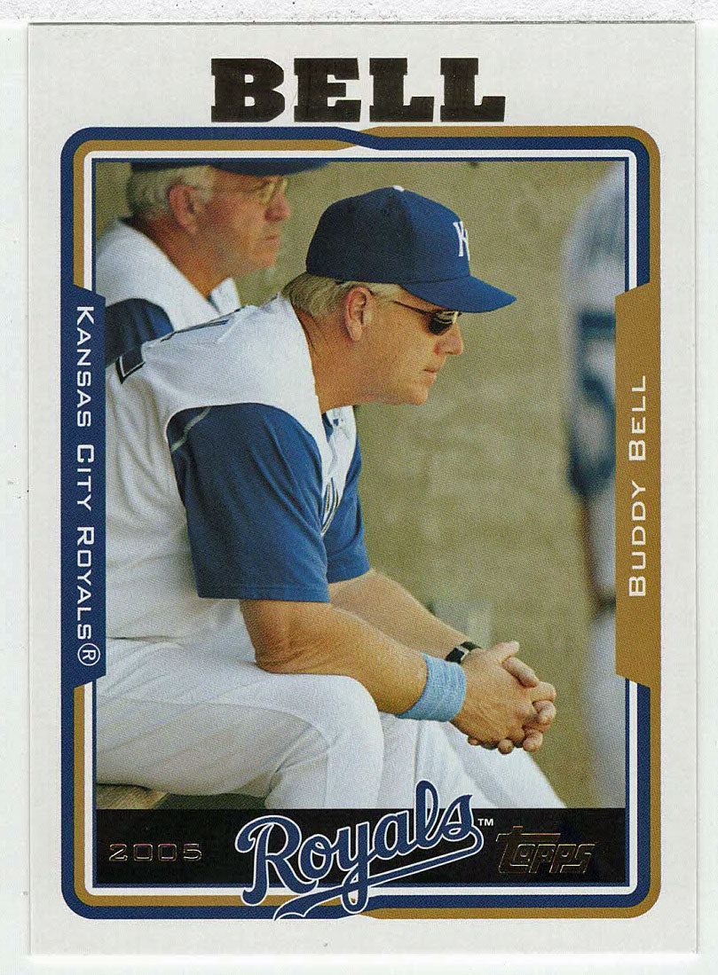 Buddy Bell - Kansas City Royals - Manager (MLB Baseball Card) 2005 Topps Update # 86 Mint
