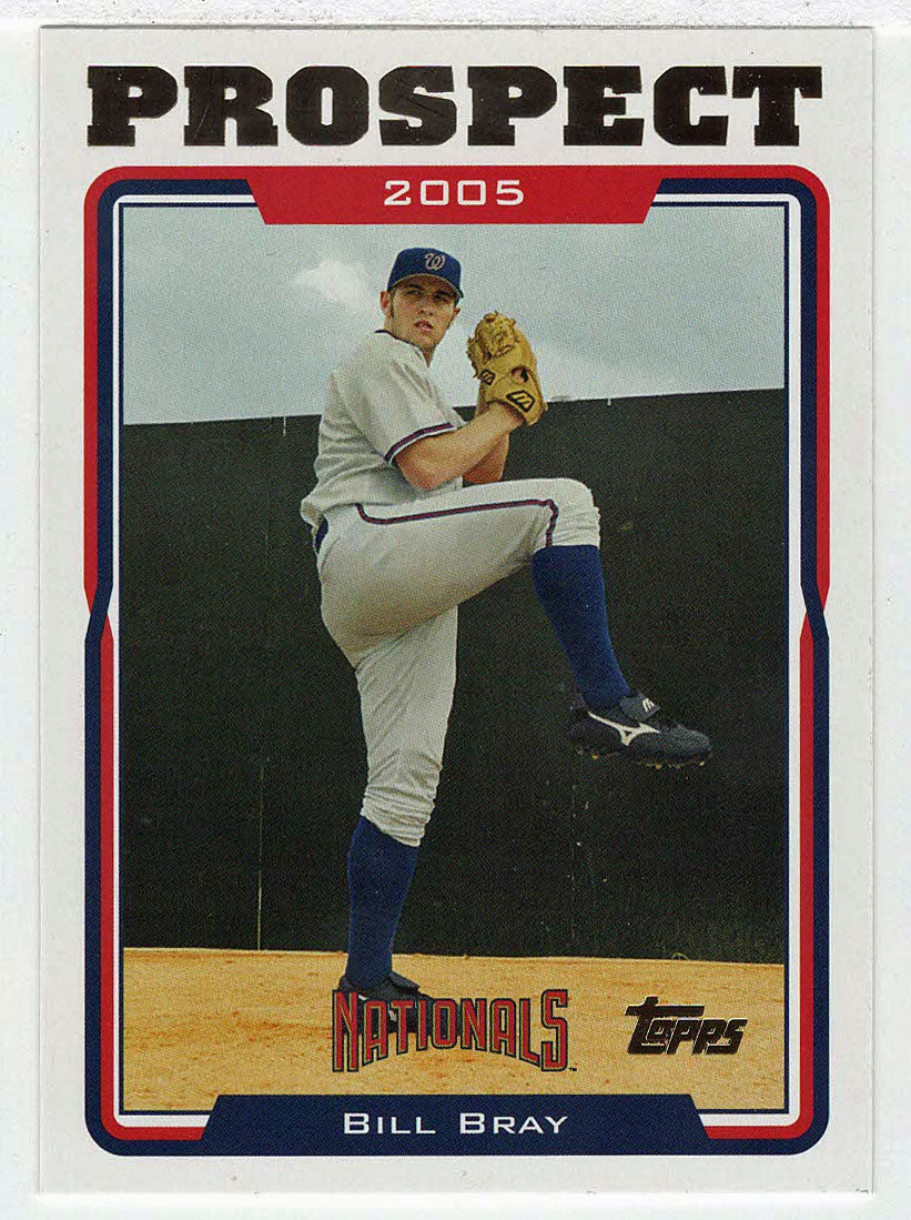 Bill Bray - Washington Nationals - Prospect (MLB Baseball Card) 2005 Topps Update # 93 Mint