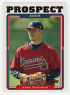 Jake Stevens - Atlanta Braves - Prospect (MLB Baseball Card) 2005 Topps Update # 97 Mint