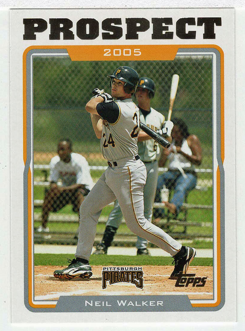 Neil Walker - Pittsburgh Pirates - Prospect (MLB Baseball Card) 2005 Topps Update # 105 Mint