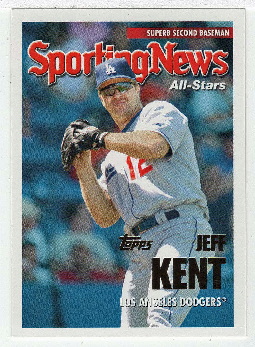 Jeff Kent - Los Angeles Dodgers - Sporting News All-Stars (MLB Baseball Card) 2005 Topps Update # 158 Mint