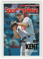 Jeff Kent - Los Angeles Dodgers - Sporting News All-Stars (MLB Baseball Card) 2005 Topps Update # 158 Mint