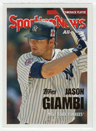 Jason Giambi - New York Yankees - Sporting News All-Stars (MLB Baseball Card) 2005 Topps Update # 167 Mint
