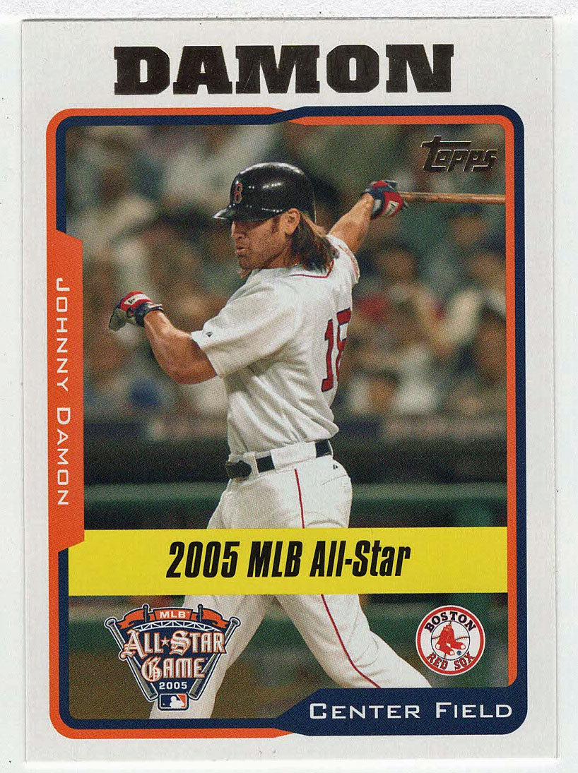 Johnny Damon - Boston Red Sox - All-Star (MLB Baseball Card) 2005 Topps Update # 175 Mint