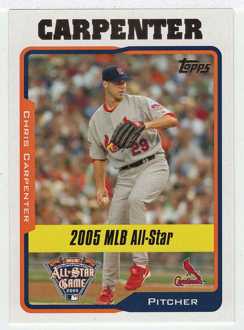 Chris Carpenter - St. Louis Cardinals - All-Star (MLB Baseball Card) 2005 Topps Update # 194 Mint